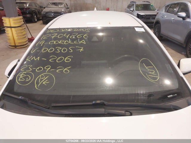 12704266 :رقم المزاد ، JTNK4RBEXK3003057 vin ، 2019 Toyota Corolla Se/xse مزاد بيع