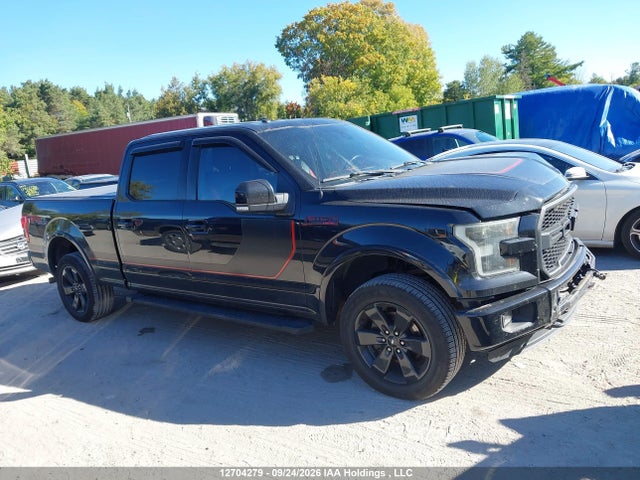 2016 Ford F150 Supercrew მანქანა იყიდება აუქციონზე, vin: 1FTFW1EF3GFB86989, აუქციონის ნომერი: 12704279