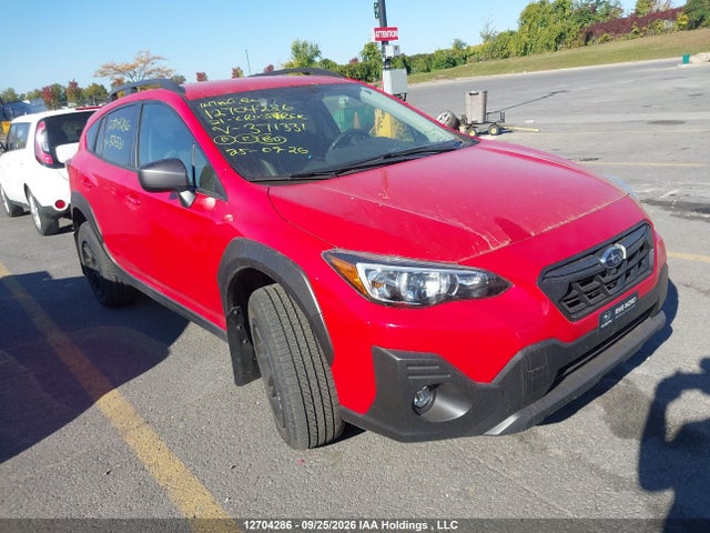 12704286 :رقم المزاد ، JF2GTHSC6MH371331 vin ، 2021 Subaru Crosstrek Outdoor مزاد بيع
