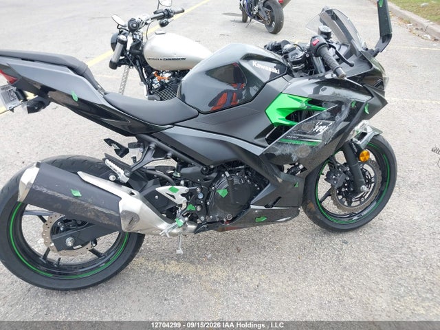 12704299 :رقم المزاد ، JKAEXKG16PDAN2874 vin ، 2023 Kawasaki Ex400 مزاد بيع
