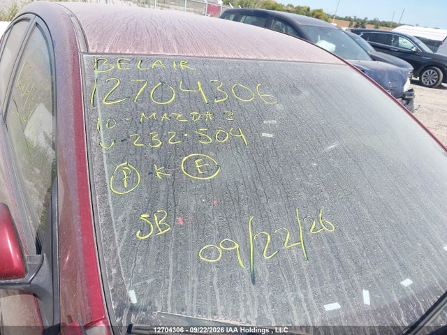 12704306 :رقم المزاد ، JM1BL1SF9A1232504 vin ، 2010 Mazda 3 مزاد بيع