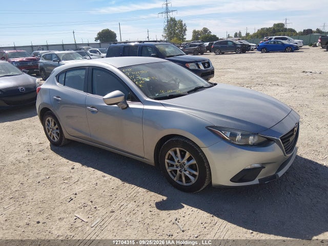 2015 Mazda 3 Touring მანქანა იყიდება აუქციონზე, vin: 3MZBM1L72FM126519, აუქციონის ნომერი: 12704315