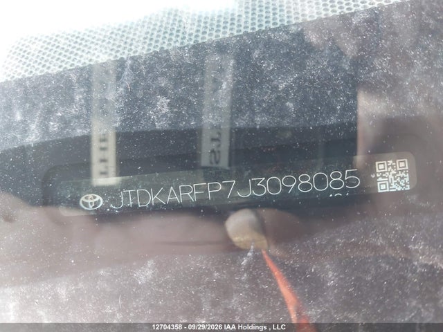 Toyota Prius Prime Upgrade 2018 JTDKARFP7J3098085 Image 9