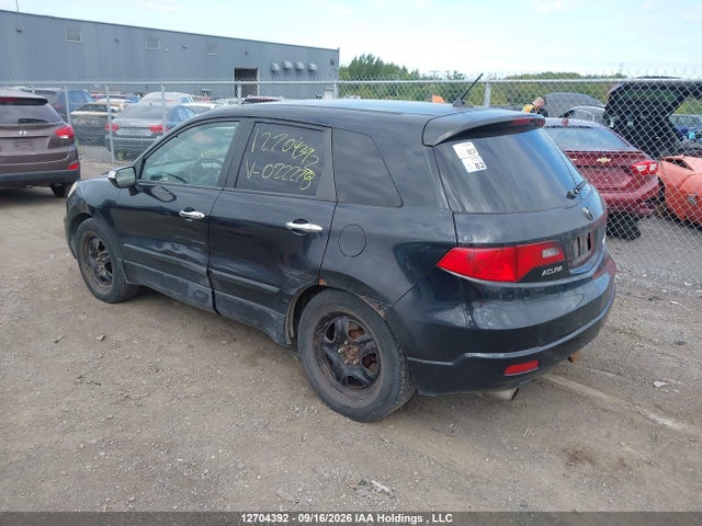 12704392 :رقم المزاد ، 5J8TB18567A022278 vin ، 2007 Acura Rdx مزاد بيع