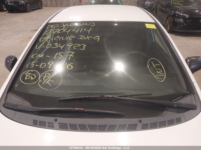 Aukcja sprzedaży 2009 Honda Civic Dx-g, vin: 2HGFA16459H034923, numer aukcji: 12704414
