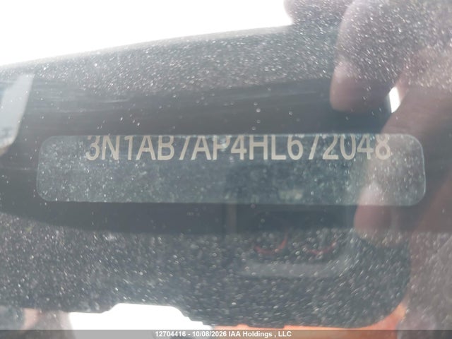 Aukcja sprzedaży 2017 Nissan Sentra S/sv/sr/sl, vin: 3N1AB7AP4HL672048, numer aukcji: 12704416