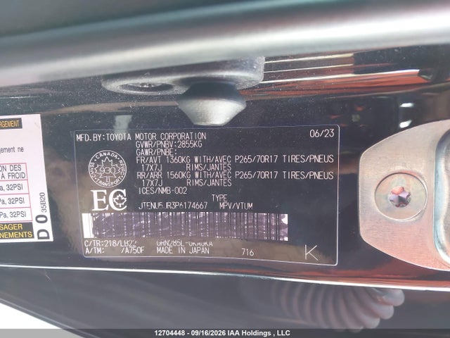 Toyota 4runner 2023 JTENU5JR3P6174667 Image 18