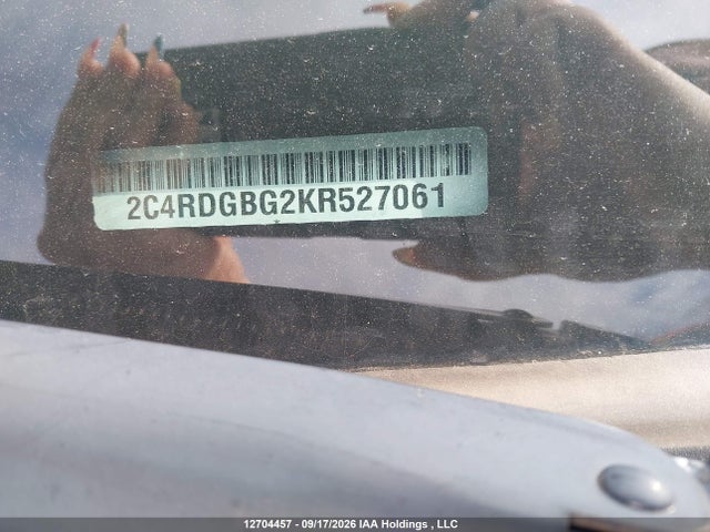 Aukcja sprzedaży 2019 Dodge Grand Caravan Se, vin: 2C4RDGBG2KR527061, numer aukcji: 12704457