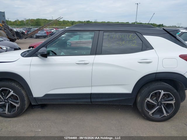2022 Chevrolet Trailblazer Rs მანქანა იყიდება აუქციონზე, vin: KL79MUSL4NB035532, აუქციონის ნომერი: 12704468