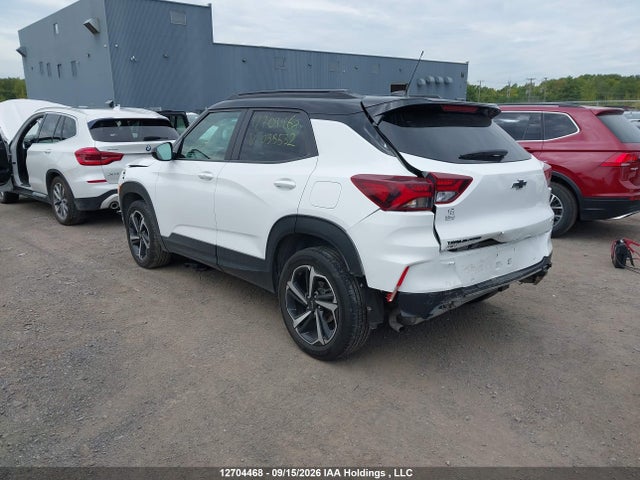2022 Chevrolet Trailblazer Rs მანქანა იყიდება აუქციონზე, vin: KL79MUSL4NB035532, აუქციონის ნომერი: 12704468