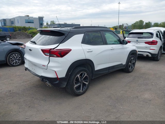 2022 Chevrolet Trailblazer Rs მანქანა იყიდება აუქციონზე, vin: KL79MUSL4NB035532, აუქციონის ნომერი: 12704468
