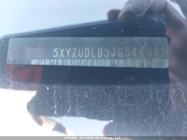 12704505 :رقم المزاد ، 5XYZUDLB5JG544893 vin ، 2018 Hyundai Santa Fe Sport 2.4 Luxury مزاد بيع