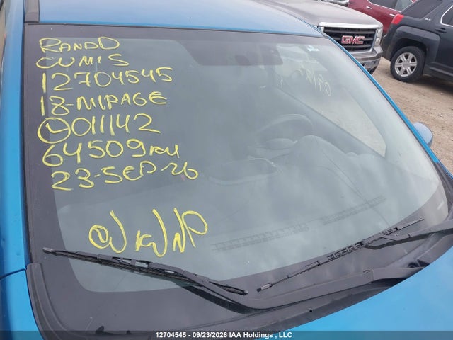 Aukcja sprzedaży 2018 Mitsubishi Mirage, vin: ML32A5HJXJH011142, numer aukcji: 12704545