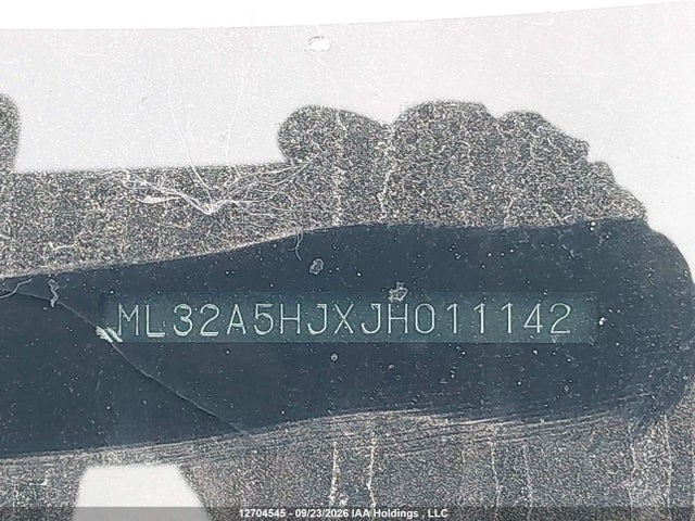 Aukcja sprzedaży 2018 Mitsubishi Mirage, vin: ML32A5HJXJH011142, numer aukcji: 12704545