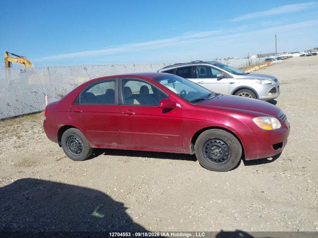 12704553 :رقم المزاد ، KNAFE121275457362 vin ، 2007 Kia Spectra Lx/lx Convenience/lx Premium مزاد بيع