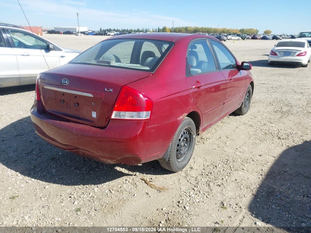 12704553 :رقم المزاد ، KNAFE121275457362 vin ، 2007 Kia Spectra Lx/lx Convenience/lx Premium مزاد بيع