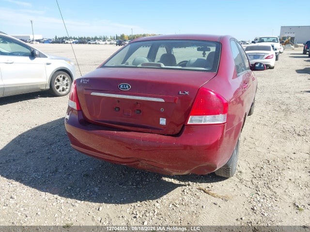 12704553 :رقم المزاد ، KNAFE121275457362 vin ، 2007 Kia Spectra Lx/lx Convenience/lx Premium مزاد بيع