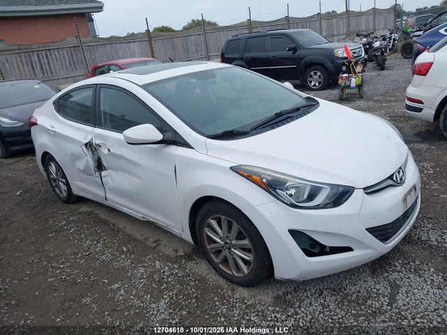 12704618 :رقم المزاد ، KMHDH4AE2FU386221 vin ، 2015 Hyundai Elantra Se/sport/limited مزاد بيع
