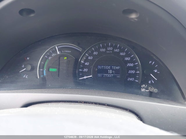 2011 Toyota Camry Hybrid მანქანა იყიდება აუქციონზე, vin: 4T1BB3EK2BU127578, აუქციონის ნომერი: 12704639