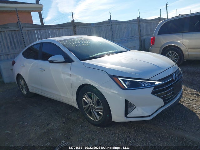 Aukcja sprzedaży 2020 Hyundai Elantra Preferred With Sun And Safety Package Auto Ivt, vin: KMHD84LF8LU012052, numer aukcji: 12704669