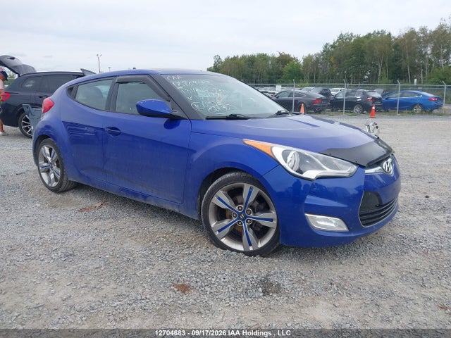 12704683 :رقم المزاد ، KMHTC6AD4DU150177 vin ، 2013 Hyundai Veloster مزاد بيع