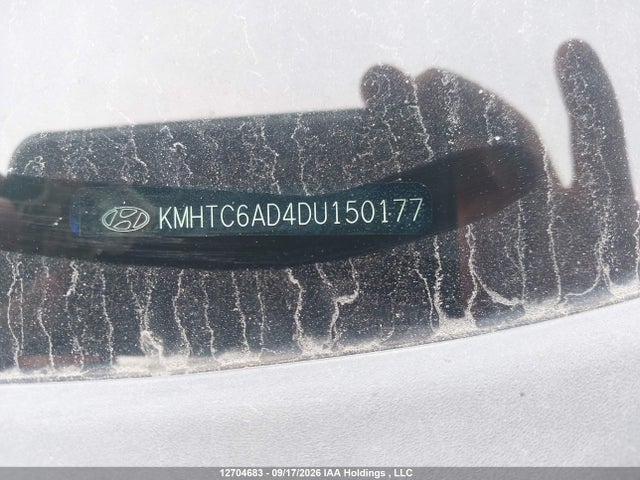 12704683 :رقم المزاد ، KMHTC6AD4DU150177 vin ، 2013 Hyundai Veloster مزاد بيع