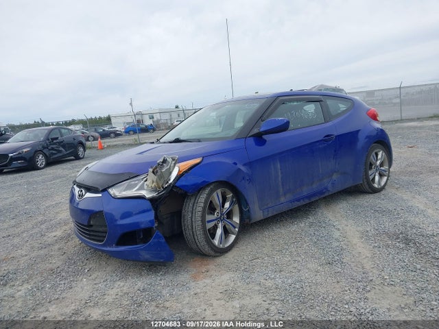 12704683 :رقم المزاد ، KMHTC6AD4DU150177 vin ، 2013 Hyundai Veloster مزاد بيع