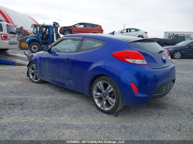 12704683 :رقم المزاد ، KMHTC6AD4DU150177 vin ، 2013 Hyundai Veloster مزاد بيع