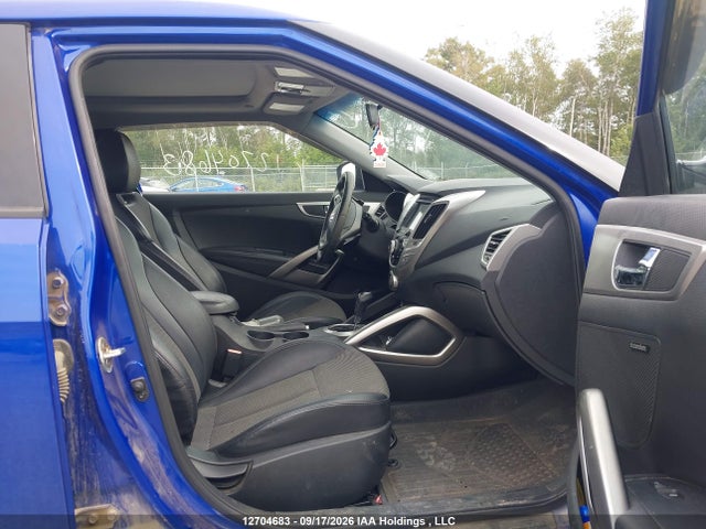 12704683 :رقم المزاد ، KMHTC6AD4DU150177 vin ، 2013 Hyundai Veloster مزاد بيع