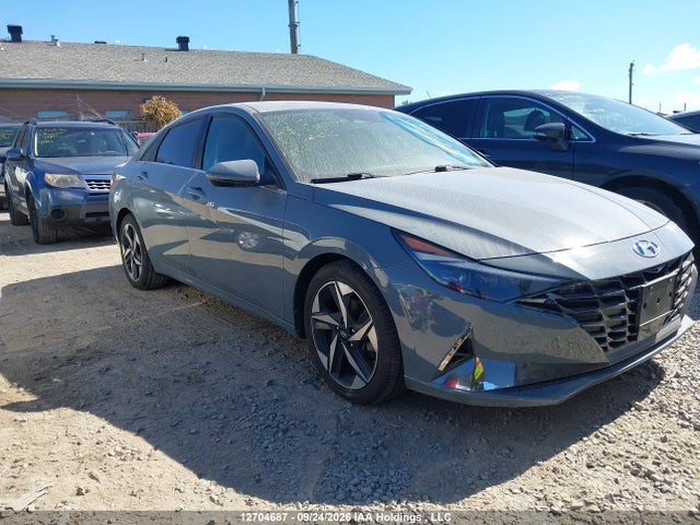 12704687 :رقم المزاد ، KMHLN4AG1MU152266 vin ، 2021 Hyundai Elantra Ultimate Ivt With Tech Package مزاد بيع