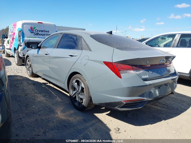 12704687 :رقم المزاد ، KMHLN4AG1MU152266 vin ، 2021 Hyundai Elantra Ultimate Ivt With Tech Package مزاد بيع