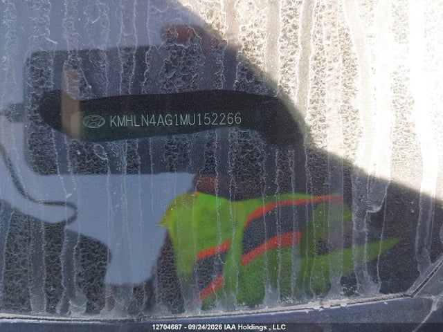 12704687 :رقم المزاد ، KMHLN4AG1MU152266 vin ، 2021 Hyundai Elantra Ultimate Ivt With Tech Package مزاد بيع