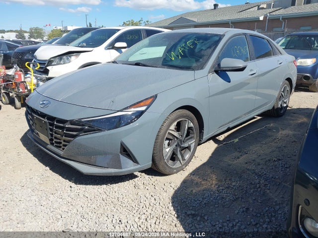 12704687 :رقم المزاد ، KMHLN4AG1MU152266 vin ، 2021 Hyundai Elantra Ultimate Ivt With Tech Package مزاد بيع
