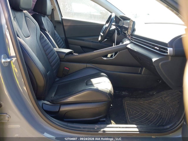 12704687 :رقم المزاد ، KMHLN4AG1MU152266 vin ، 2021 Hyundai Elantra Ultimate Ivt With Tech Package مزاد بيع