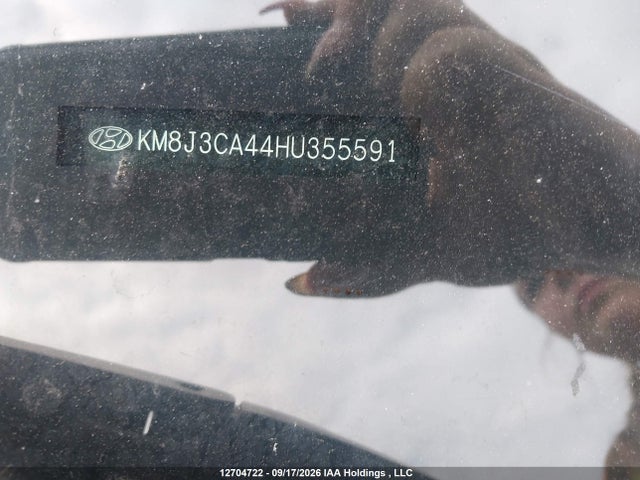 12704722 :رقم المزاد ، KM8J3CA44HU355591 vin ، 2017 Hyundai Tucson Limited/sport And Eco/se مزاد بيع