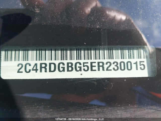 Dodge Grand Caravan Se/sxt 2014 2C4RDGBG5ER230015 Image 19