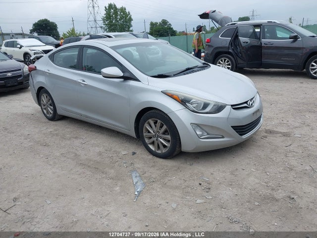 12704737 :رقم المزاد ، 5NPDH4AEXEH501385 vin ، 2014 Hyundai Elantra Gls مزاد بيع