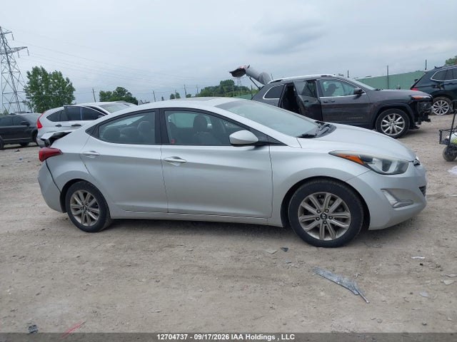 12704737 :رقم المزاد ، 5NPDH4AEXEH501385 vin ، 2014 Hyundai Elantra Gls مزاد بيع