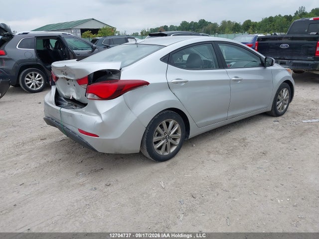 12704737 :رقم المزاد ، 5NPDH4AEXEH501385 vin ، 2014 Hyundai Elantra Gls مزاد بيع