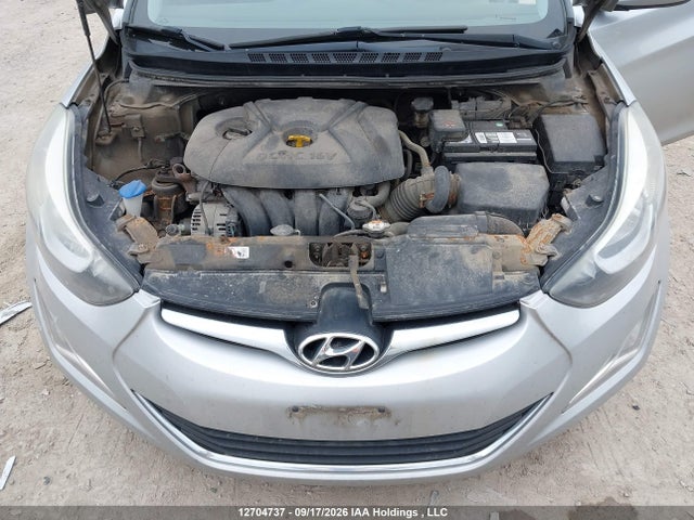 12704737 :رقم المزاد ، 5NPDH4AEXEH501385 vin ، 2014 Hyundai Elantra Gls مزاد بيع