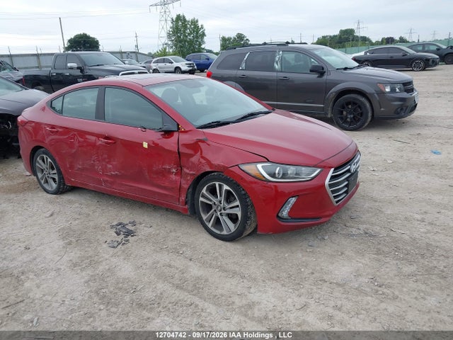 2017 Hyundai Elantra Gls მანქანა იყიდება აუქციონზე, vin: KMHD84LFXHU190763, აუქციონის ნომერი: 12704742