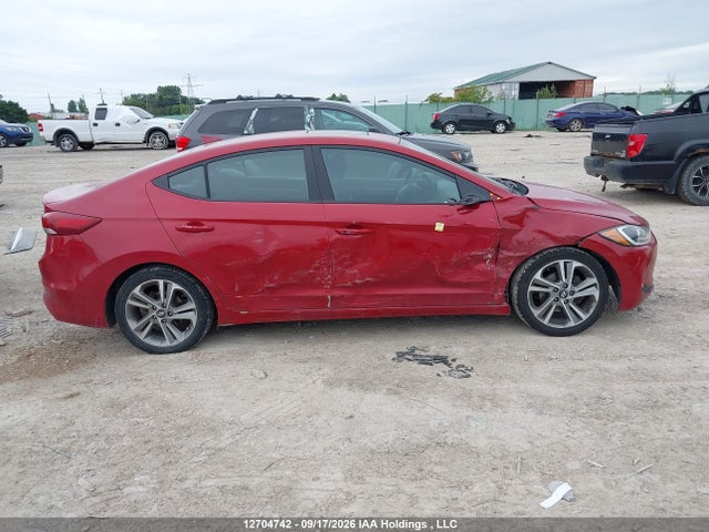 2017 Hyundai Elantra Gls მანქანა იყიდება აუქციონზე, vin: KMHD84LFXHU190763, აუქციონის ნომერი: 12704742