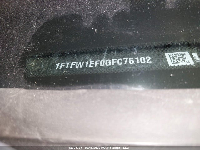 Ford F150 Supercrew 2016 1FTFW1EF0GFC76102 Image 9