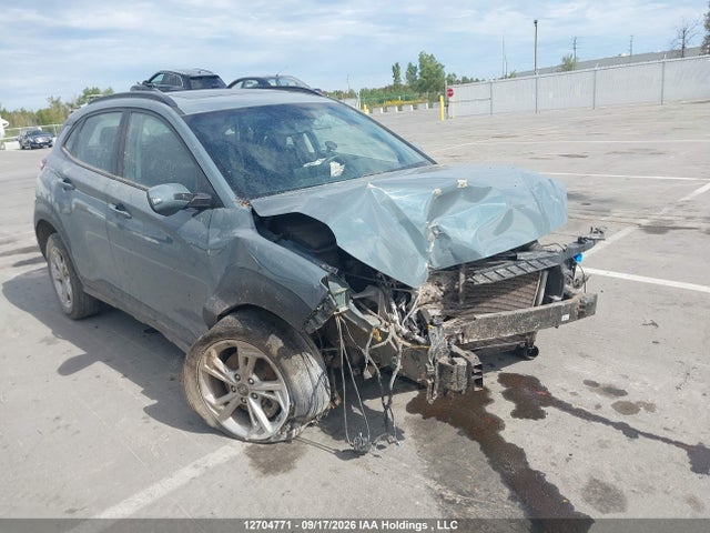 12704771 :رقم المزاد ، KM8K2CAB8NU802702 vin ، 2022 Hyundai Kona Sel/se مزاد بيع