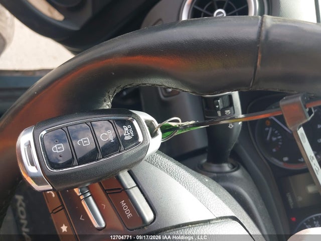 12704771 :رقم المزاد ، KM8K2CAB8NU802702 vin ، 2022 Hyundai Kona Sel/se مزاد بيع