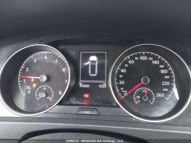 12690333 :رقم المزاد ، 3VW117AU6KM502584 vin ، 2019 Volkswagen Golf Sportwagen 1.8 Tsi Comfortline/1.8 Tsi Highline مزاد بيع