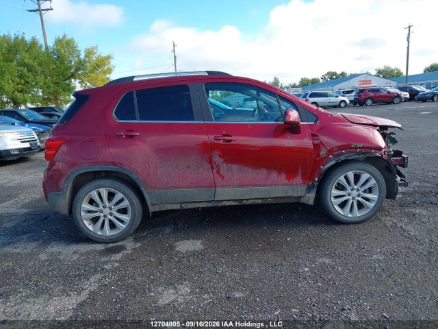 12704805 :رقم المزاد ، 3GNCJRSB1JL410797 vin ، 2018 Chevrolet Trax Premier مزاد بيع