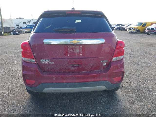 12704805 :رقم المزاد ، 3GNCJRSB1JL410797 vin ، 2018 Chevrolet Trax Premier مزاد بيع