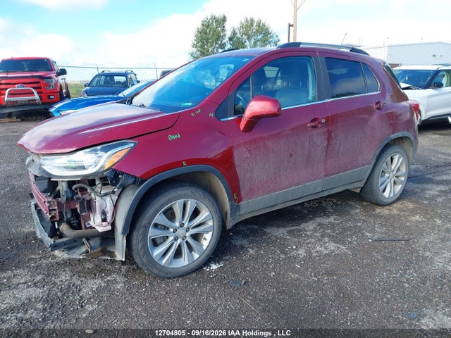 12704805 :رقم المزاد ، 3GNCJRSB1JL410797 vin ، 2018 Chevrolet Trax Premier مزاد بيع
