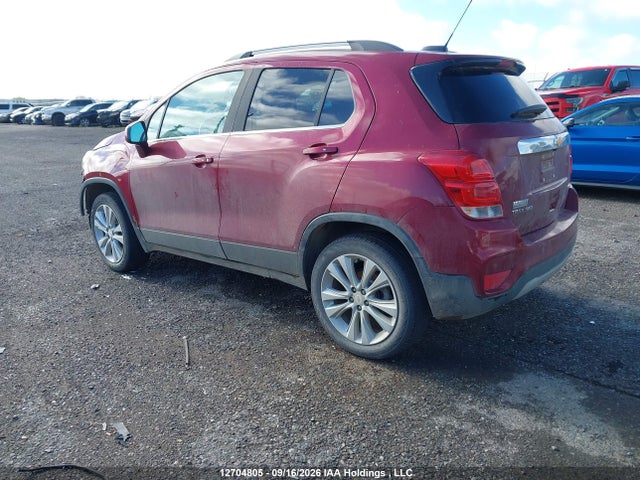 12704805 :رقم المزاد ، 3GNCJRSB1JL410797 vin ، 2018 Chevrolet Trax Premier مزاد بيع